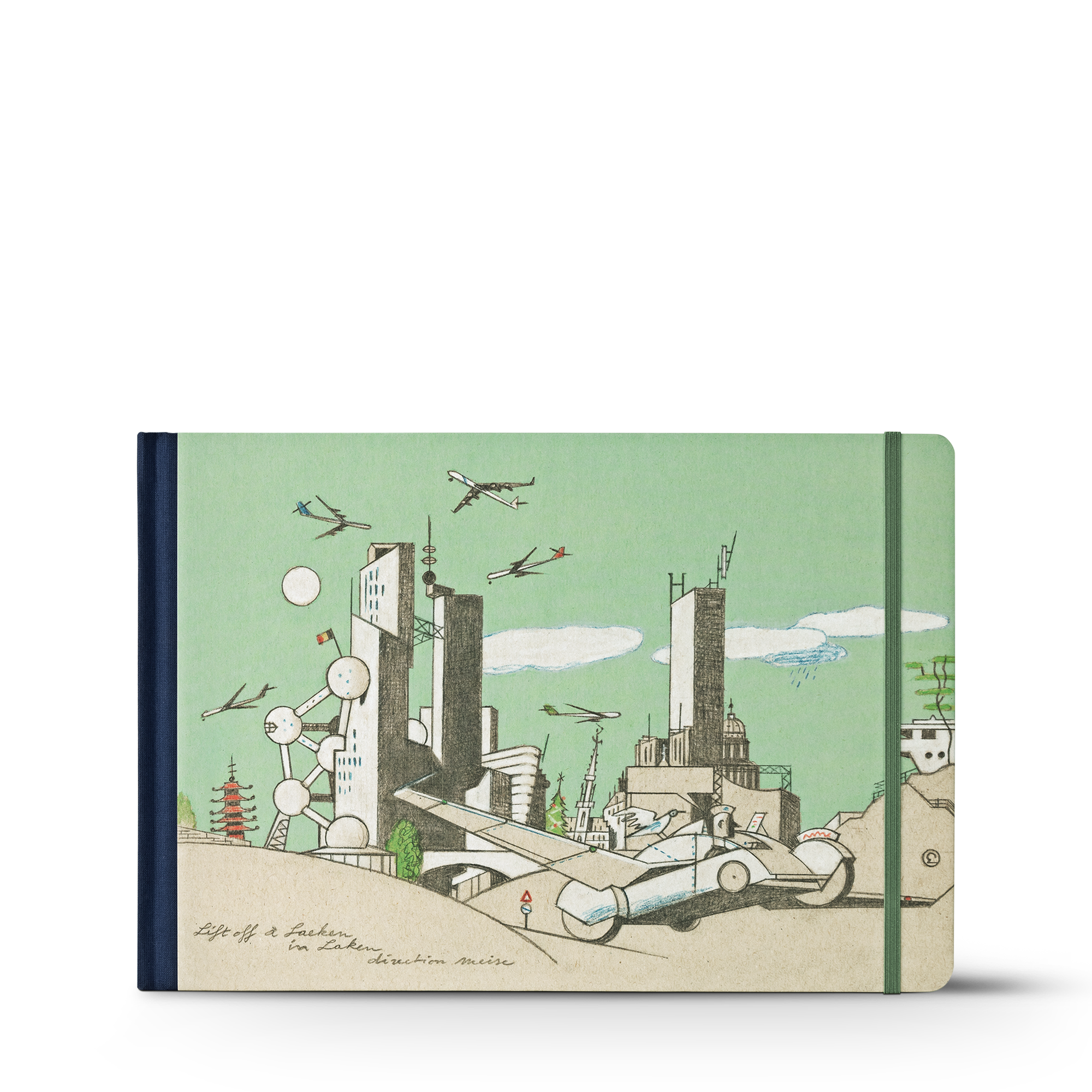 Travel Book Brussels - Trunks, Travel and Home - Library and